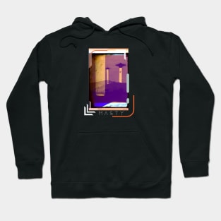 MASTY - Playing Through Disc Golf Tee Hoodie